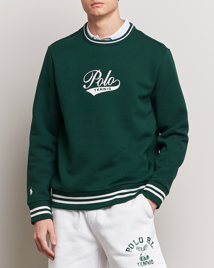 Mies | Preppy Authentic | Polo Ralph Lauren | Wimbledon Sweatshirt Moss Agate