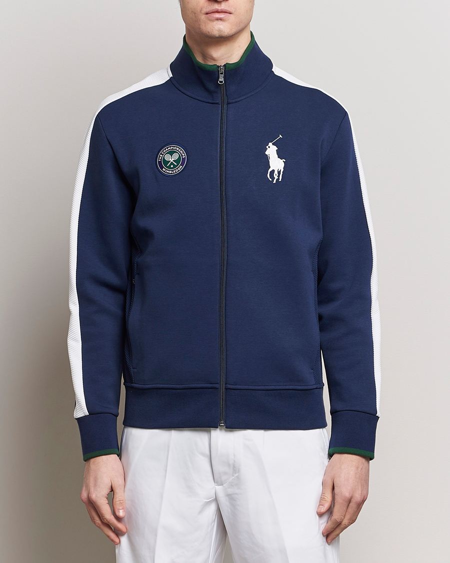 Mies | Full-zip | Polo Ralph Lauren | Wimbledon Full Zip Sweater Refined Navy