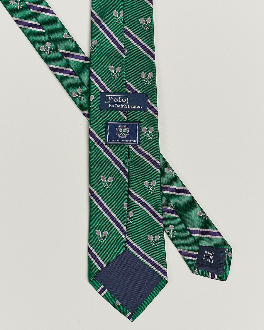 Mies | Polo Ralph Lauren Wimbledon Umpire Neck Tie New Forest Multi | Polo Ralph Lauren | Wimbledon Umpire Neck Tie New Forest Multi