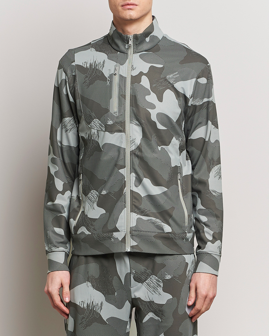 Mies | Alennusmyynti vaatteet | RLX Ralph Lauren | Warp Tech Jersey Camo Full Zip Grey