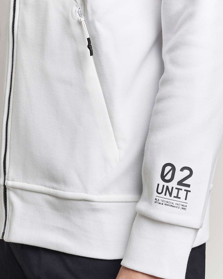 Mies | Puserot | RLX Ralph Lauren | Performance Full Zip Hoodie Ceramic White