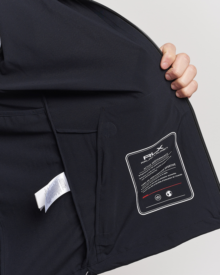 Mies | Takit | RLX Ralph Lauren | Performance Hooded Jacket Polo Black