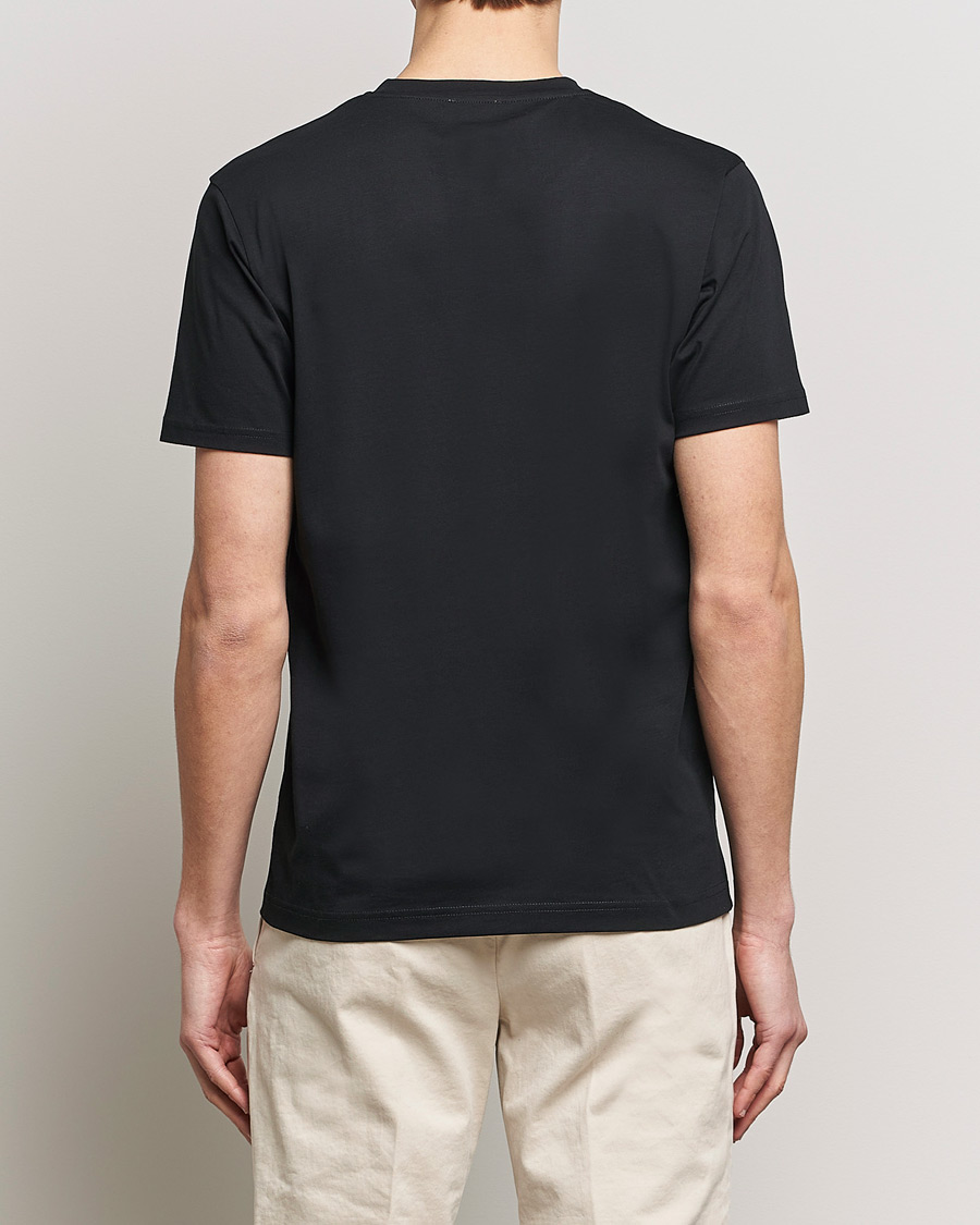 Mies | T-paidat | Sunspel | Riviera Midweight T-Shirt Black