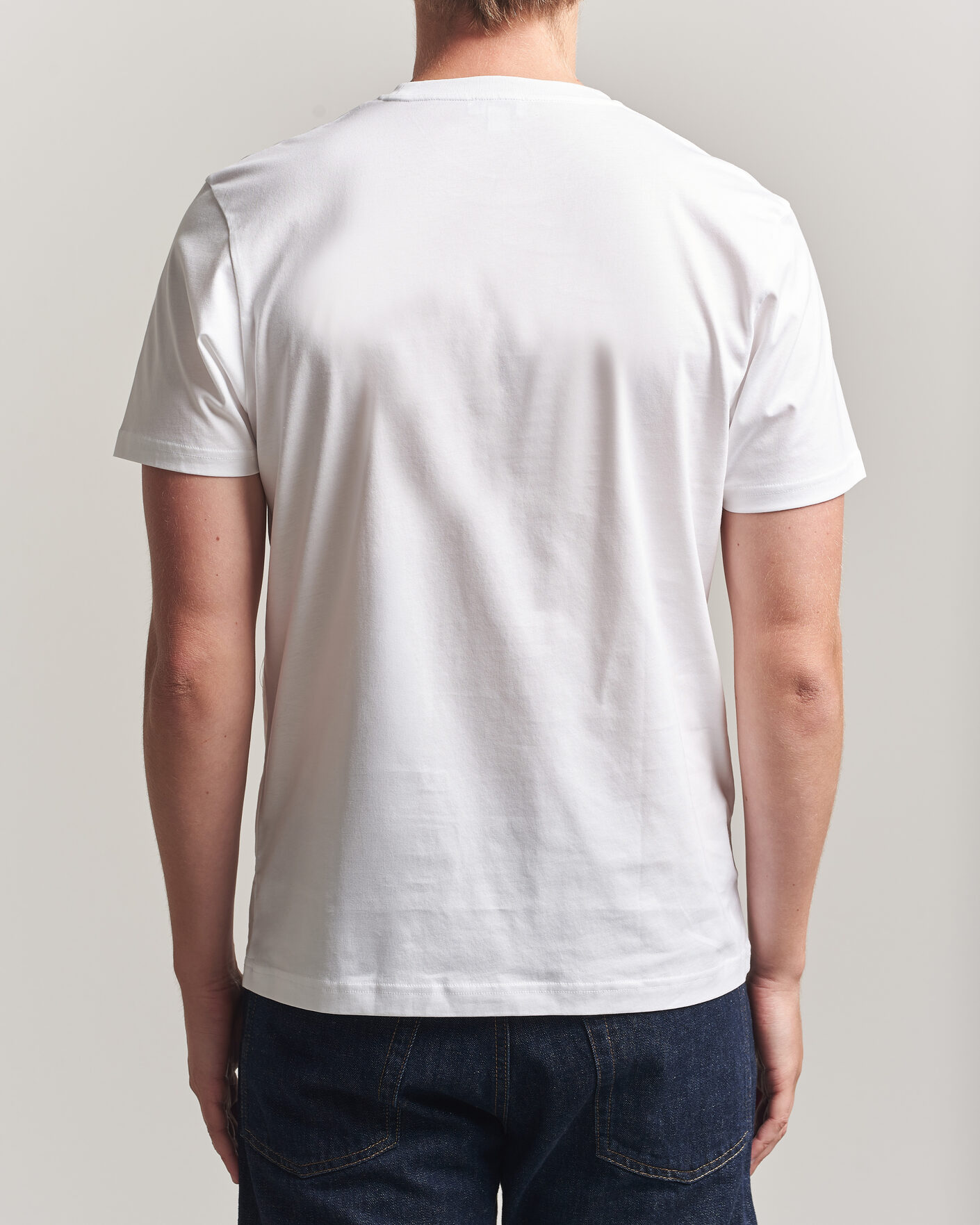 Mies | T-paidat | Sunspel | Riviera Midweight T-Shirt White