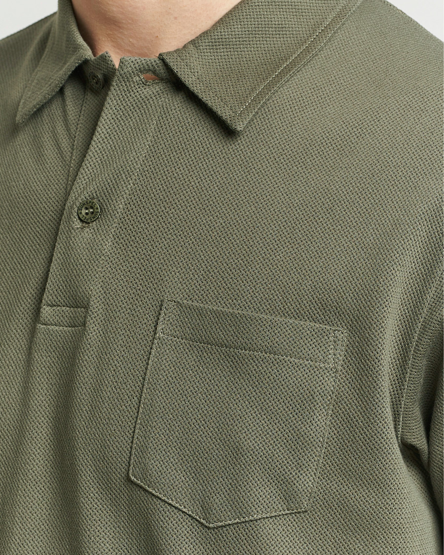 Mies | Pikeet | Sunspel | Riviera Polo Shirt Khaki
