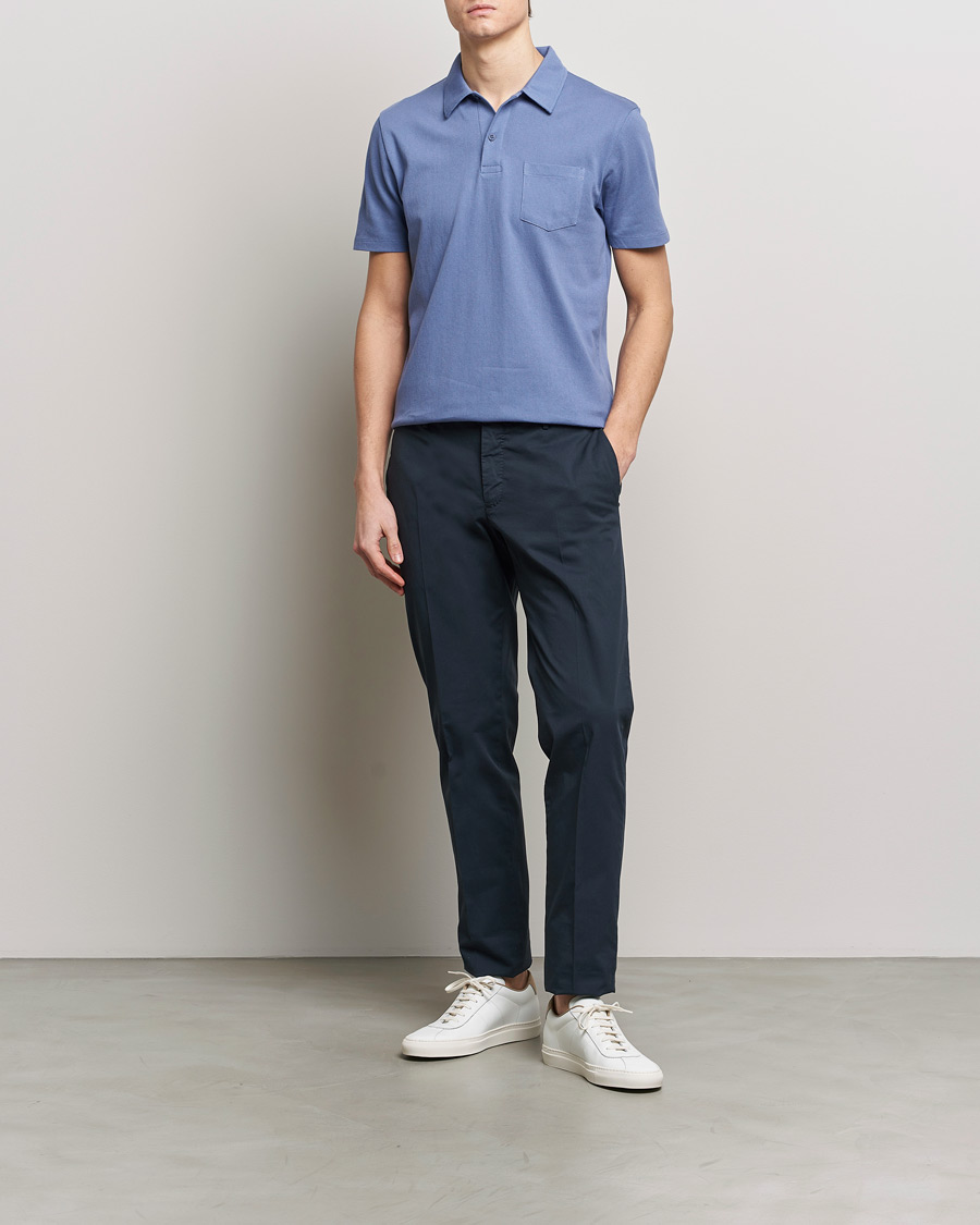 Mies | Pikeet | Sunspel | Riviera Polo Shirt Grape