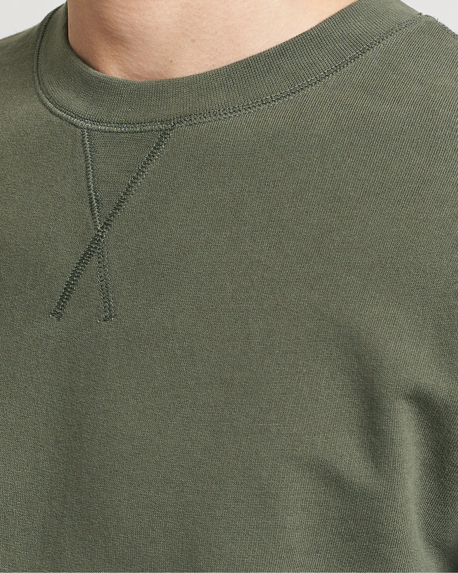 Mies | Puserot | Sunspel | Loopback Sweatshirt Khaki