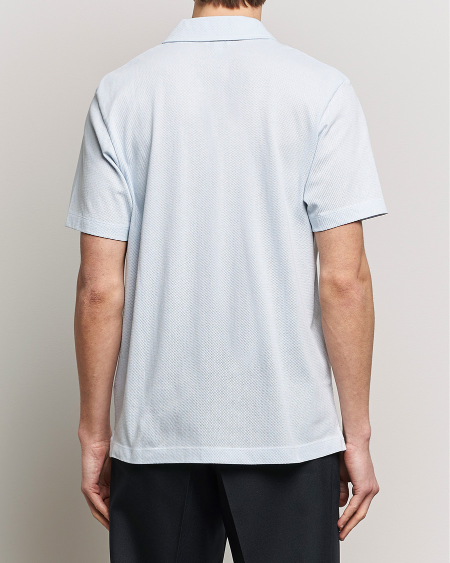 Mies | Kauluspaidat | Sunspel | Riviera Resort Shirt Light Blue