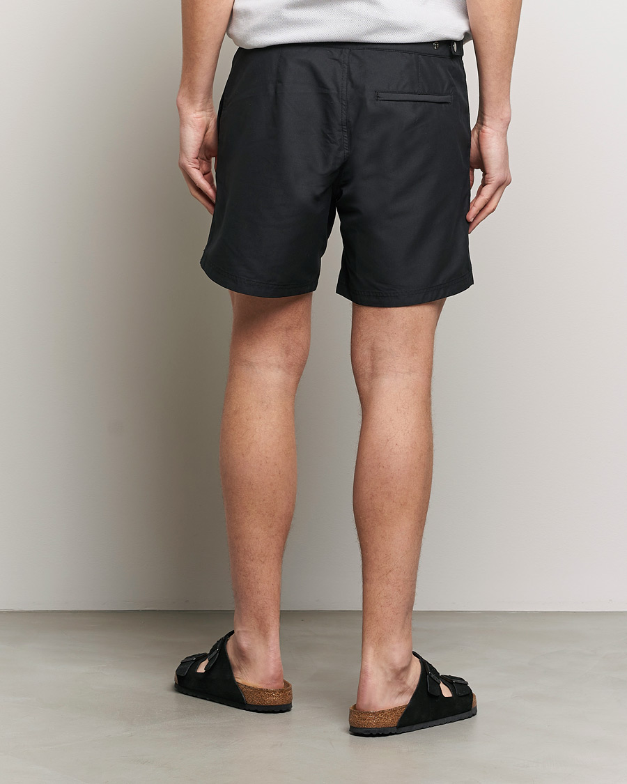 Mies | Uimahousut | Sunspel | Recycled Seaqual Tailored Swim Shorts Black