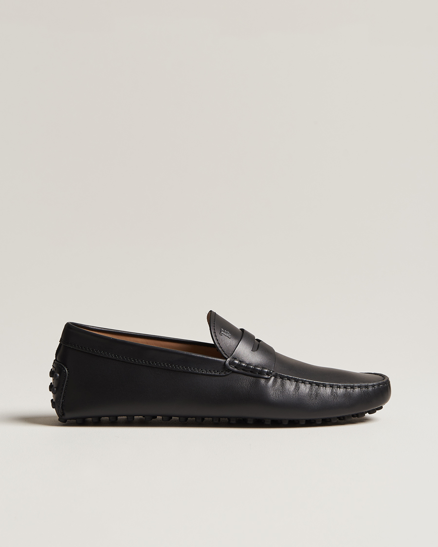 Mies | Tod's Gommino Carshoe Black Calf | Tod's | Gommino Carshoe Black Calf