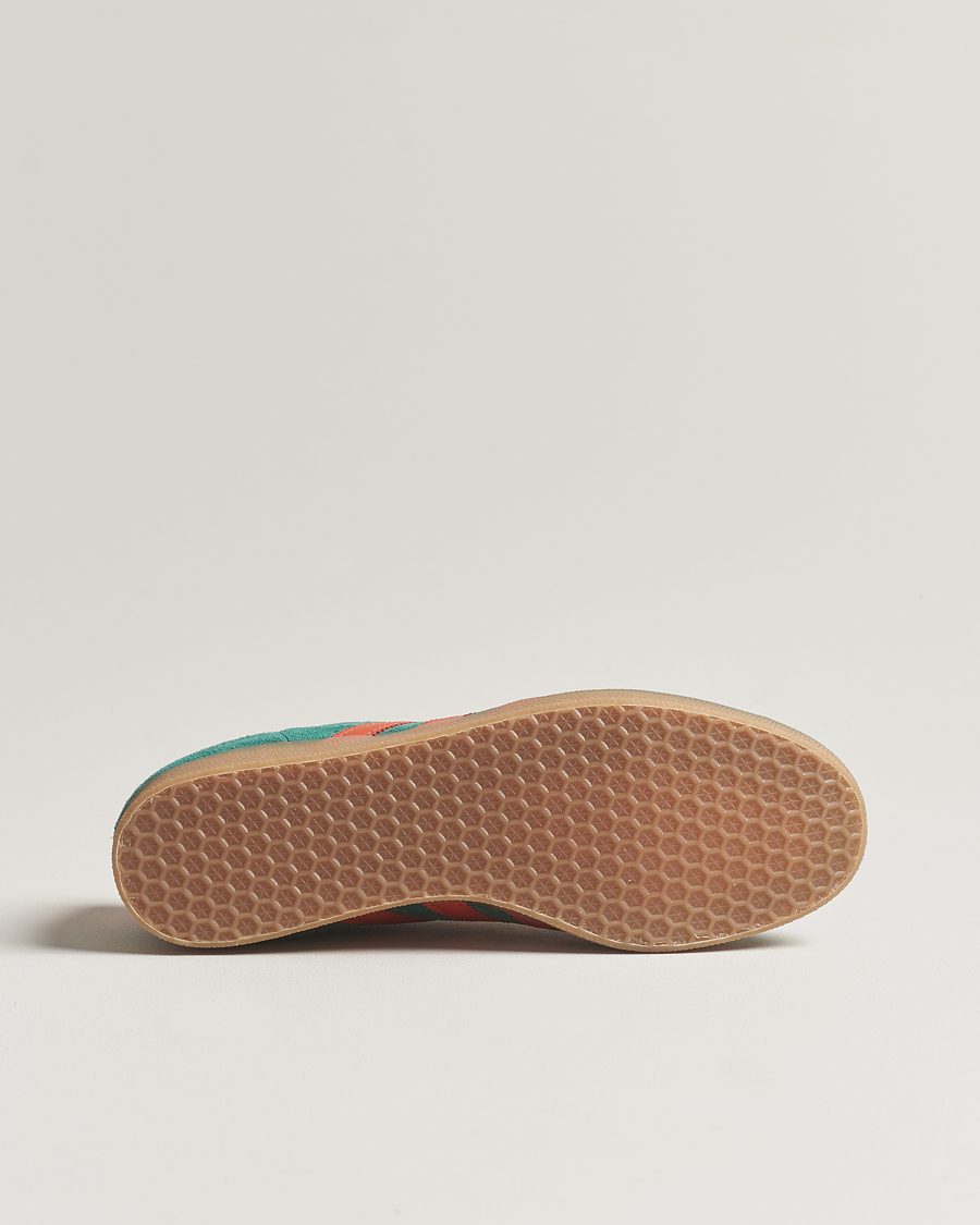 Mies | adidas Originals Gazelle Sneaker Green/Red | adidas Originals | Gazelle Sneaker Green/Red