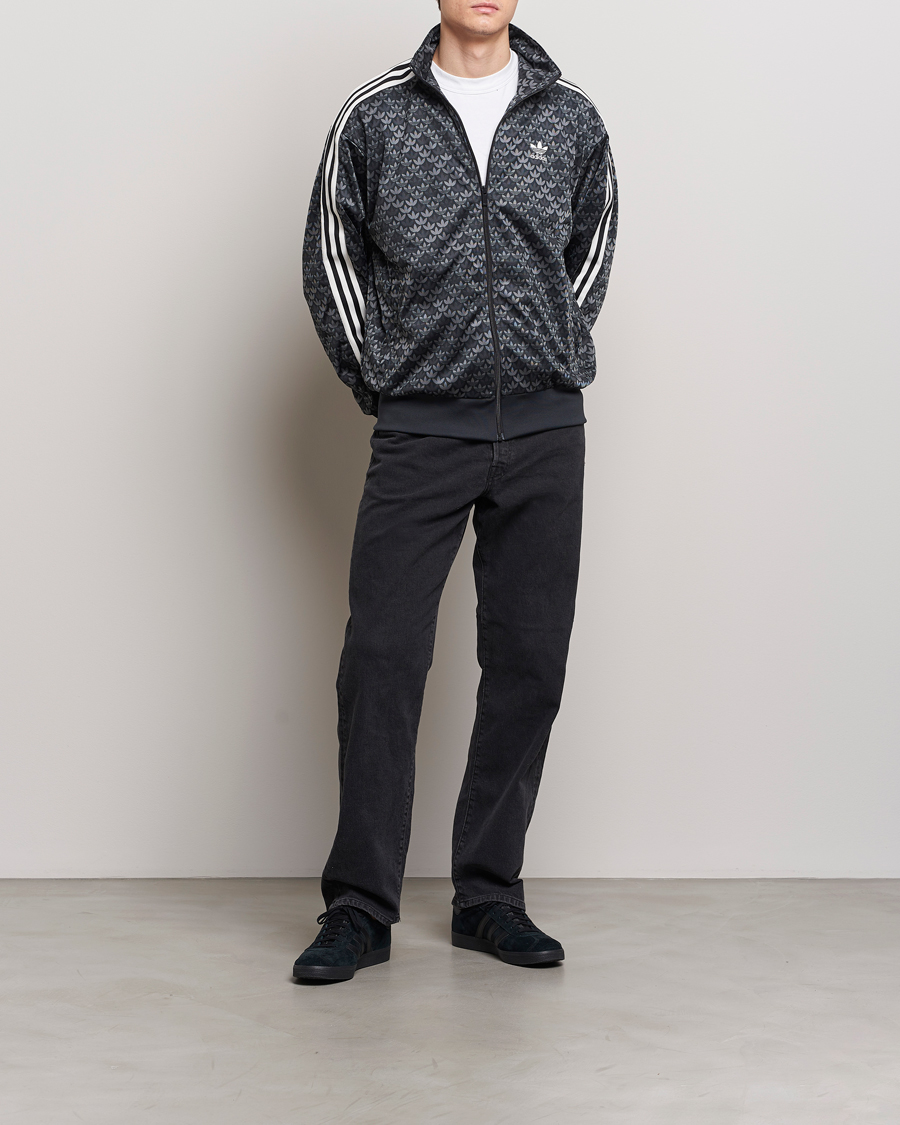 Mies | Puserot | adidas Originals | Monogram Full Zip Black