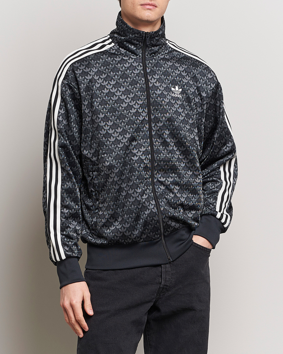 Mies | Puserot | adidas Originals | Monogram Full Zip Black