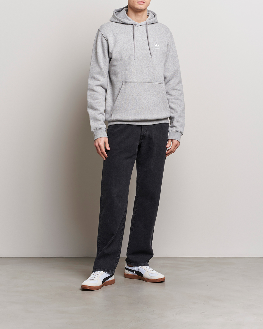 Mies | Puserot | adidas Originals | Essential Hoodie Grey Melange