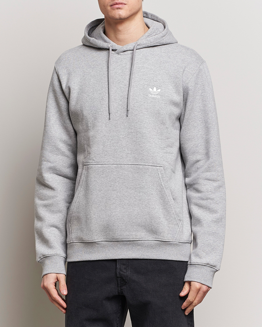 Mies | Puserot | adidas Originals | Essential Hoodie Grey Melange