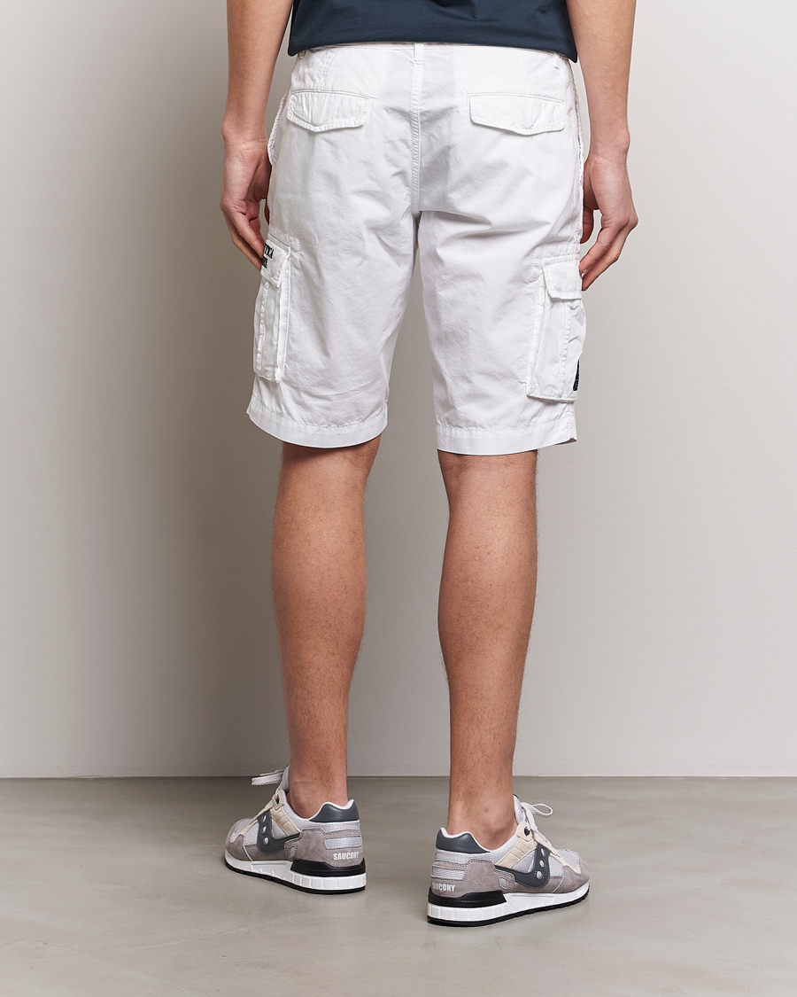 Mies | Shortsit | Aeronautica Militare | BE066 Cargo Shorts Off White