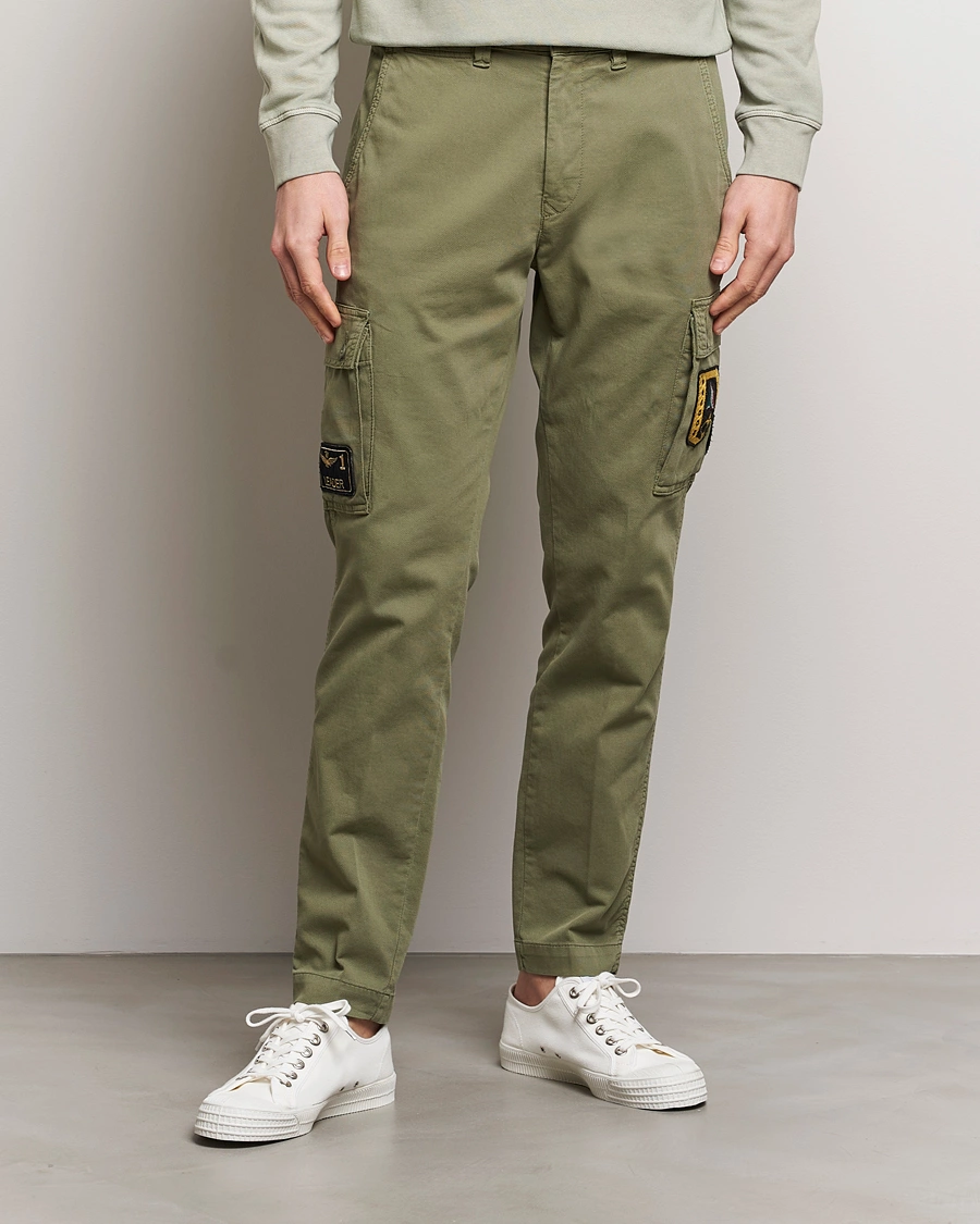 Mies | Alennusmyynti vaatteet | Aeronautica Militare | Heritage Cargo Pants Sage Green