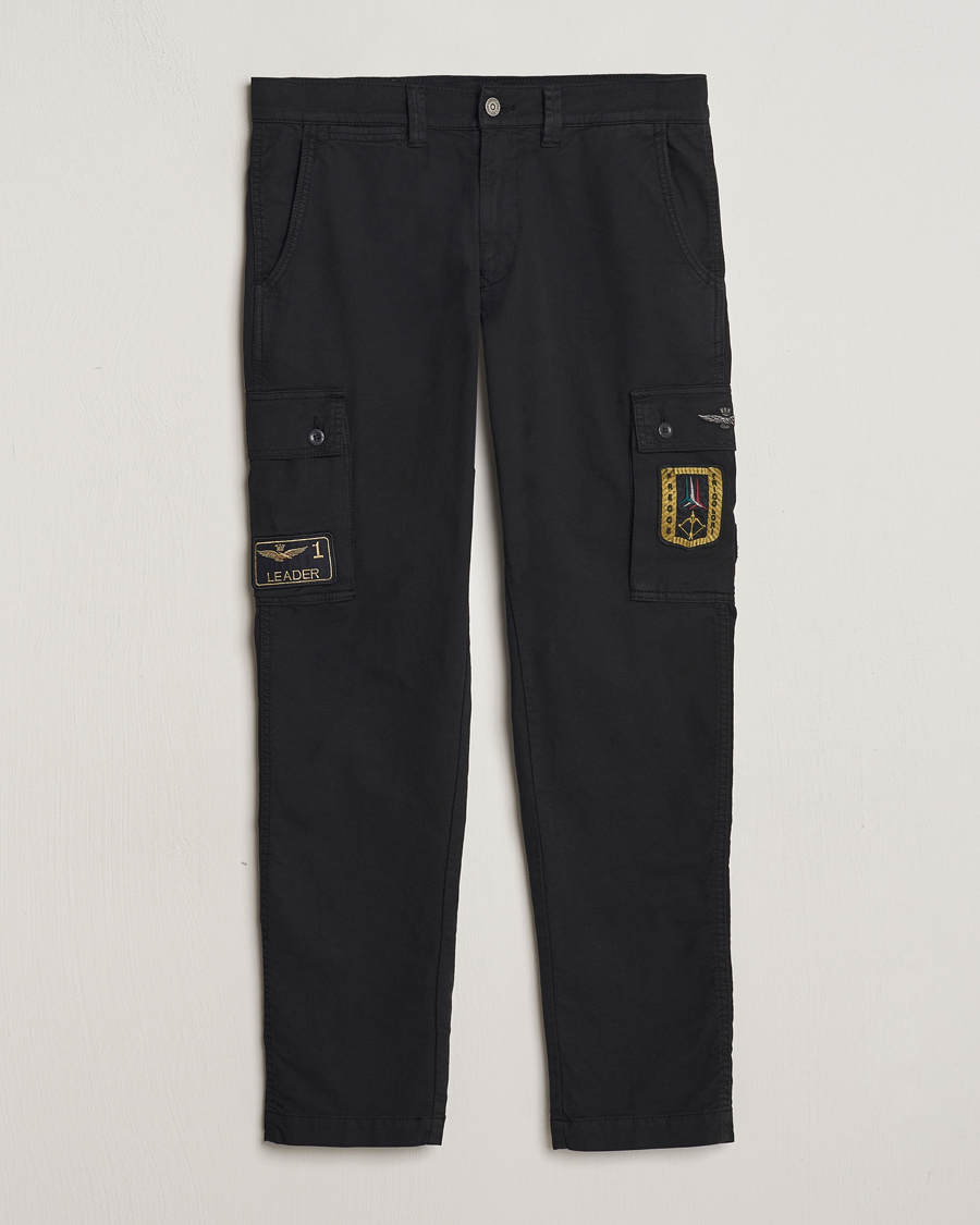 Mies | Housut | Aeronautica Militare | Heritage Cargo Pants Jet Black