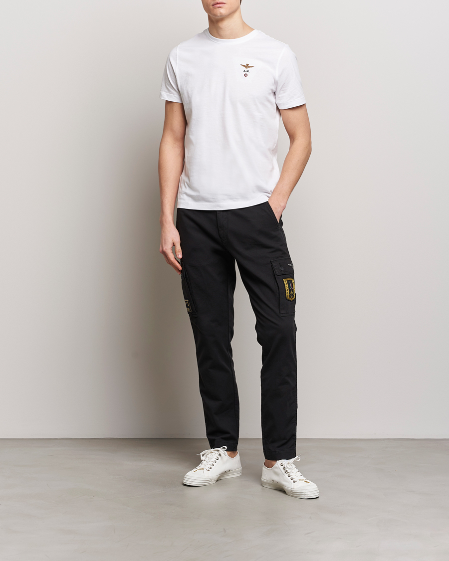 Mies | Housut | Aeronautica Militare | Heritage Cargo Pants Jet Black