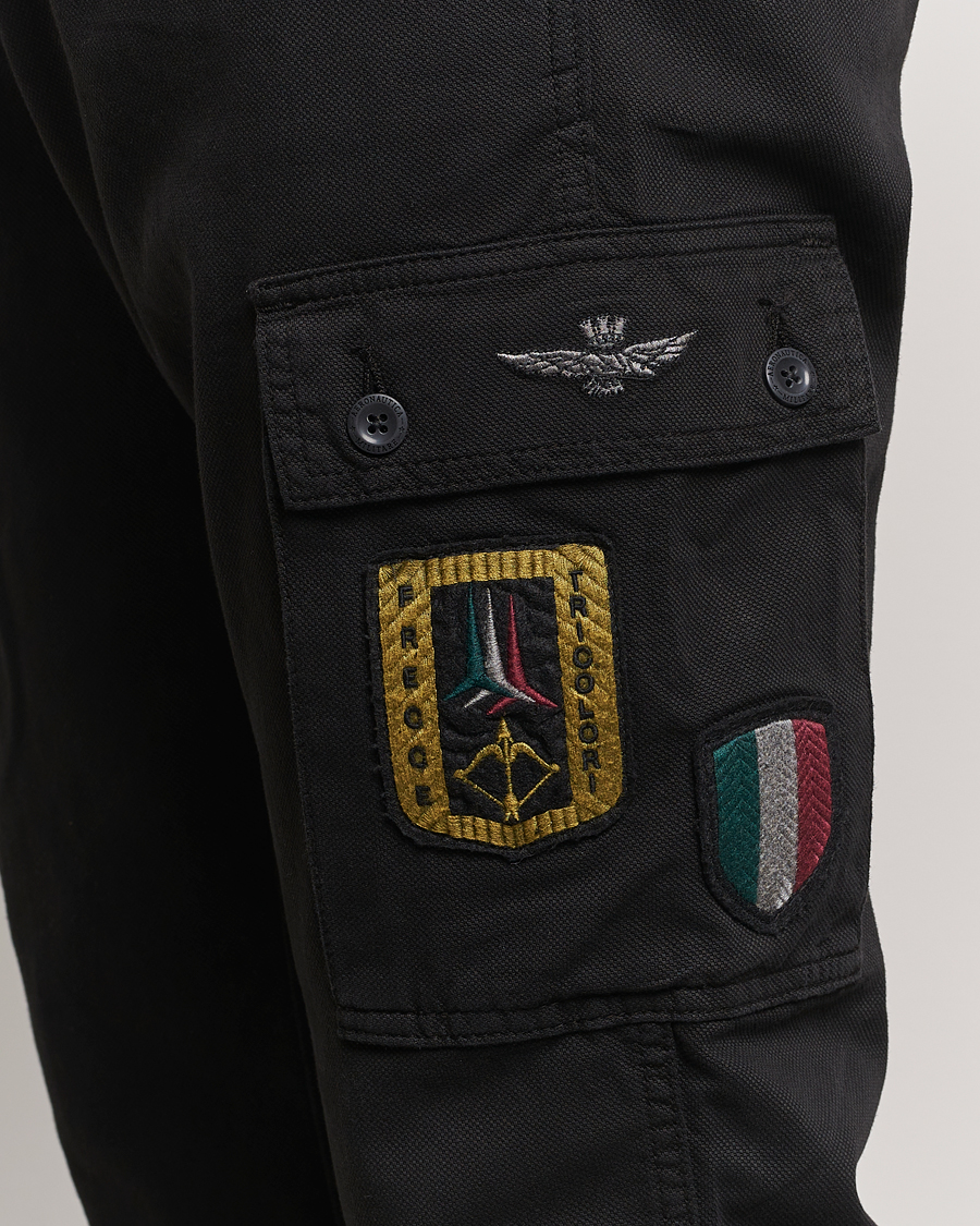 Mies | Housut | Aeronautica Militare | Heritage Cargo Pants Jet Black