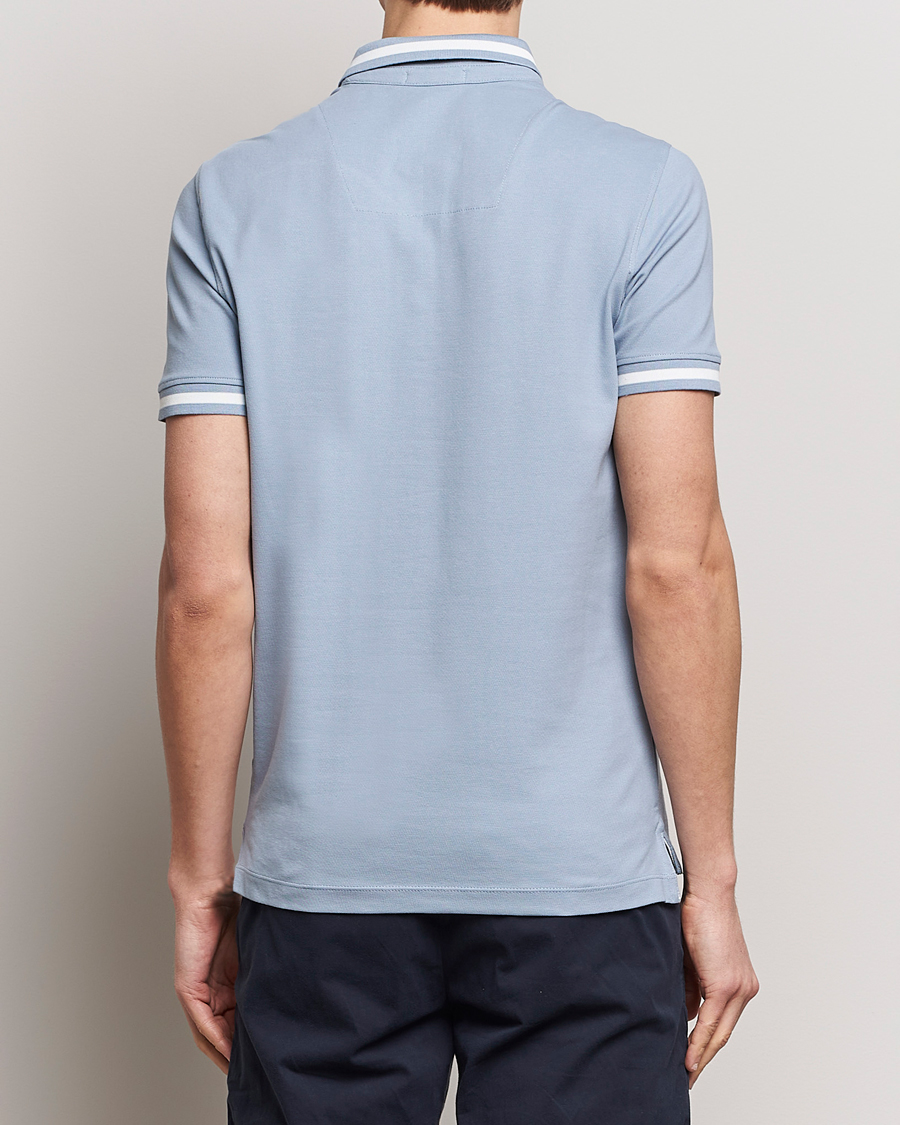 Mies | Pikeet | Aeronautica Militare | Tipped Polo Glacier Blue