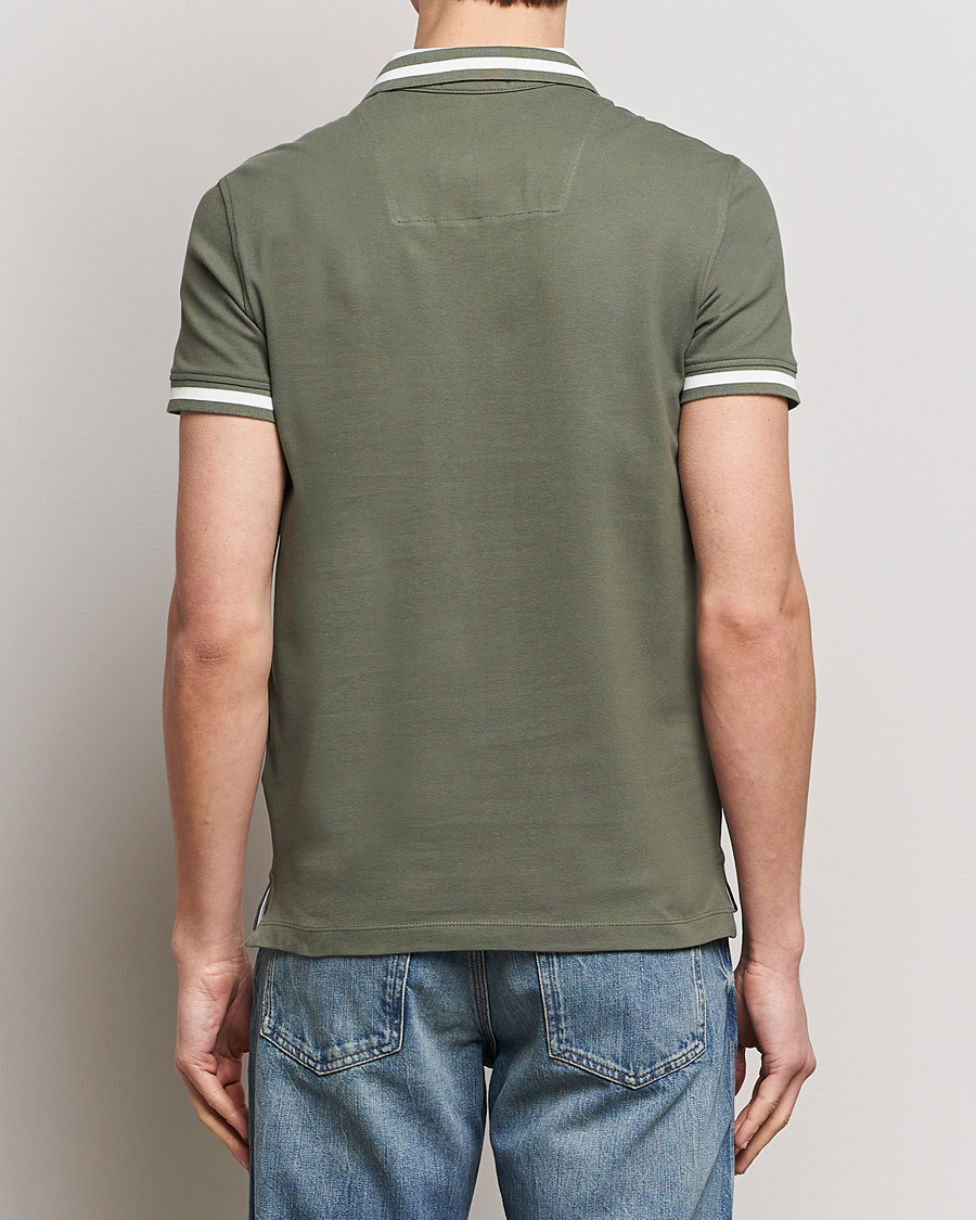 Mies | Pikeet | Aeronautica Militare | Tipped Polo Verde Green