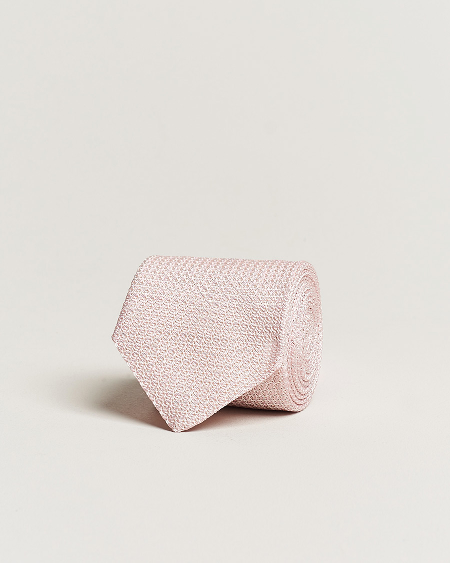 Mies | Solmiot | Amanda Christensen | Silk Grenadine 8 cm Tie Pink