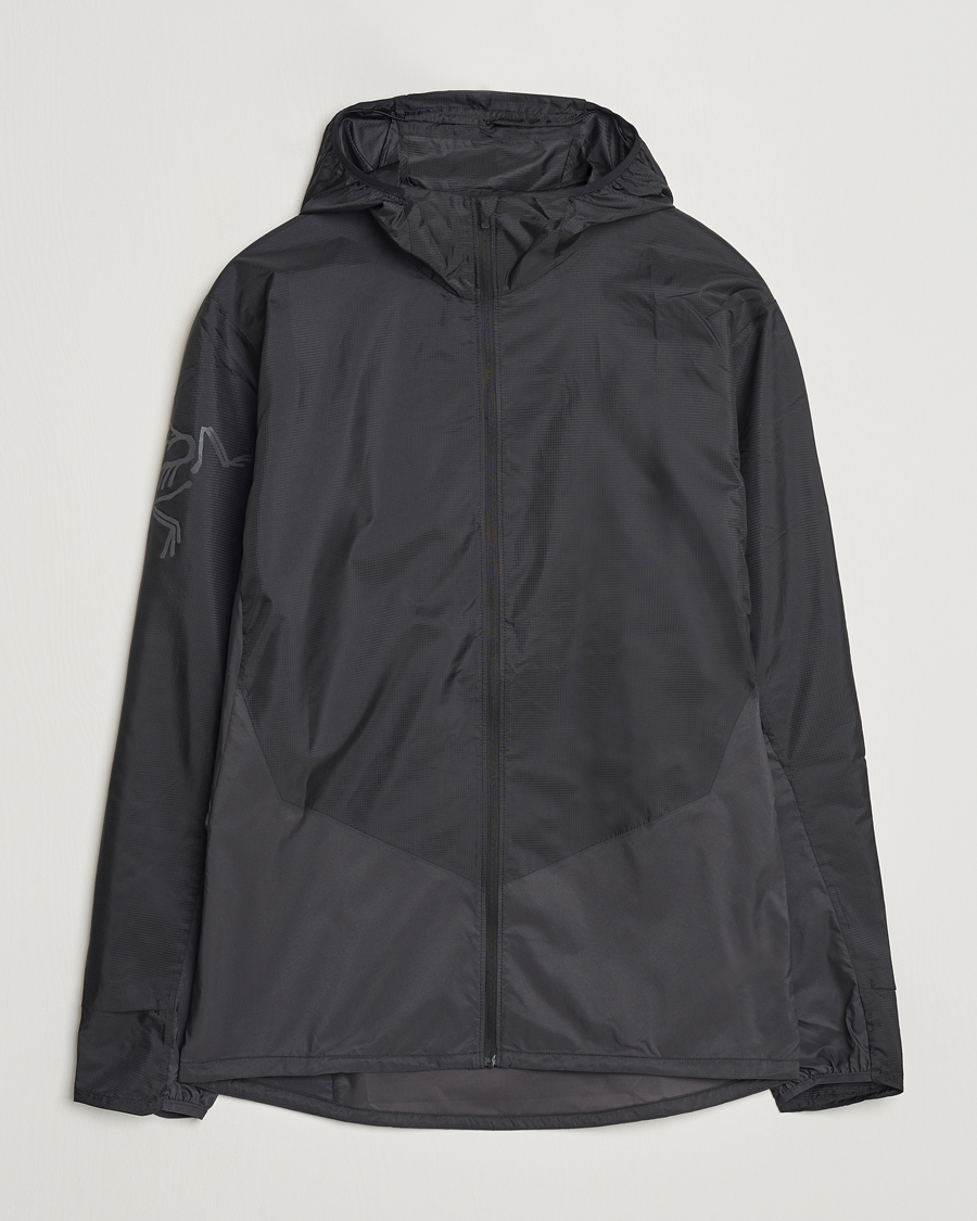 Mies | Takit | Arc'teryx | Norvan Windshell Hooded Jacket Black/Graphite