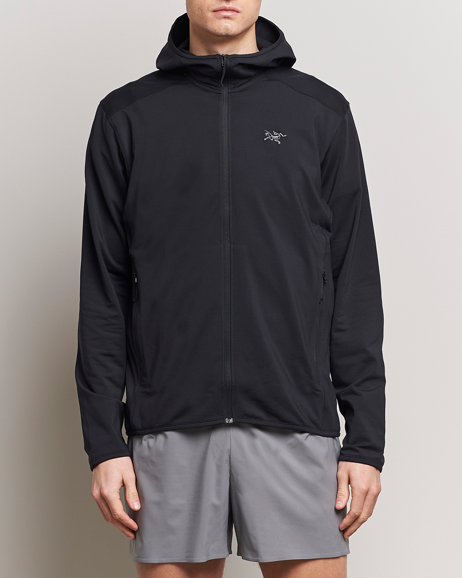 Mies | Puserot | Arc'teryx | Kyanite Lightweight Full Zip Hoodie Black
