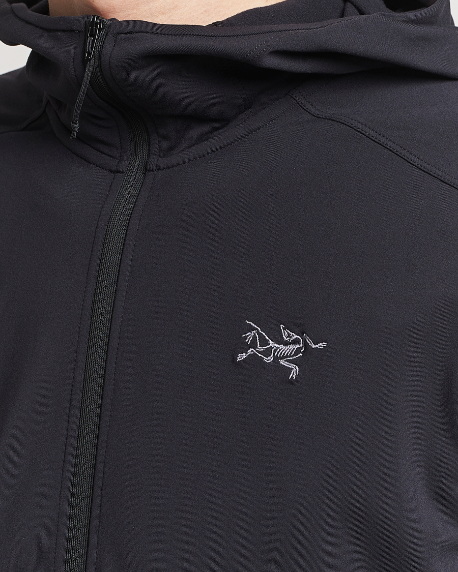 Mies | Puserot | Arc'teryx | Kyanite Lightweight Full Zip Hoodie Black