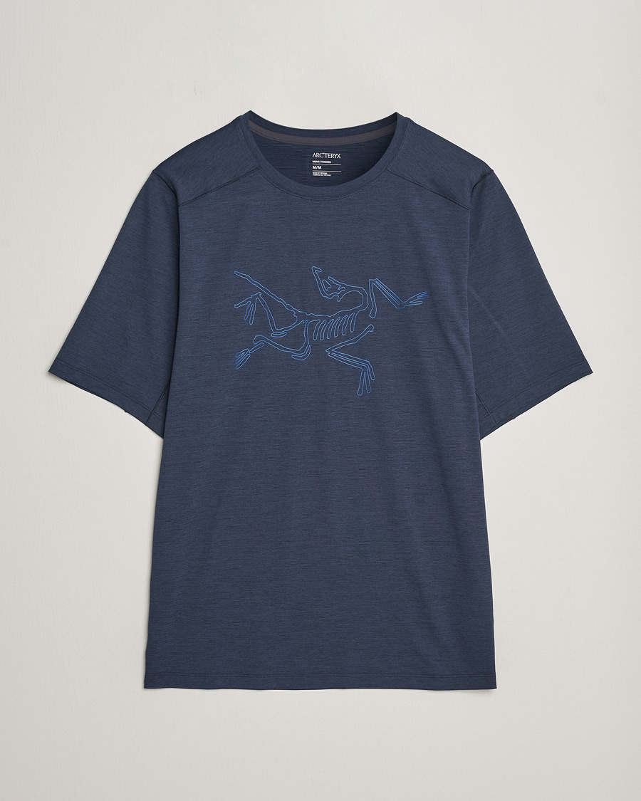 Mies | T-paidat | Arc'teryx | Cormac Bird Logo Crew Neck T-Shirt Black Sapphire