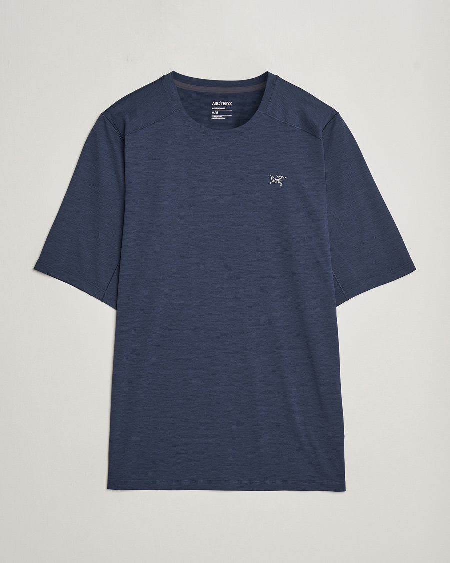 Mies | T-paidat | Arc'teryx | Cormac Crew Neck T-Shirt Black Sapphire Heather