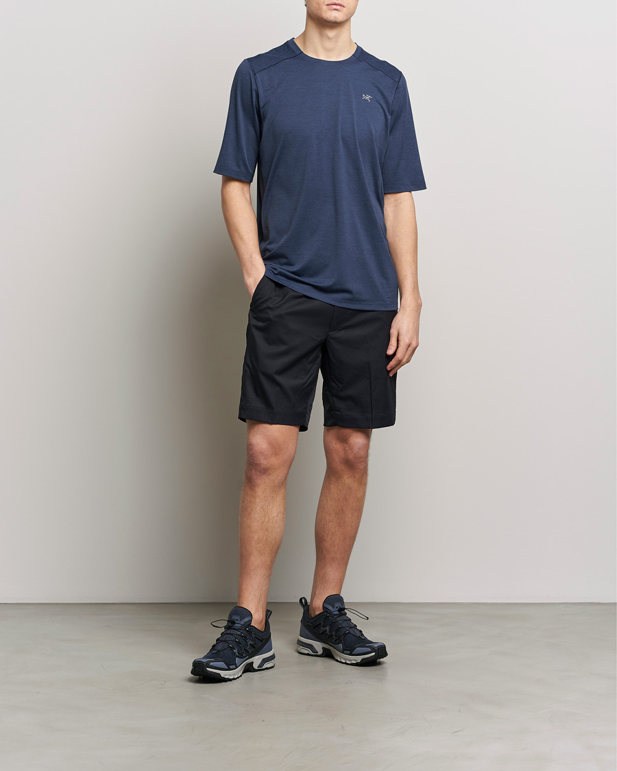 Mies | T-paidat | Arc'teryx | Cormac Crew Neck T-Shirt Black Sapphire Heather