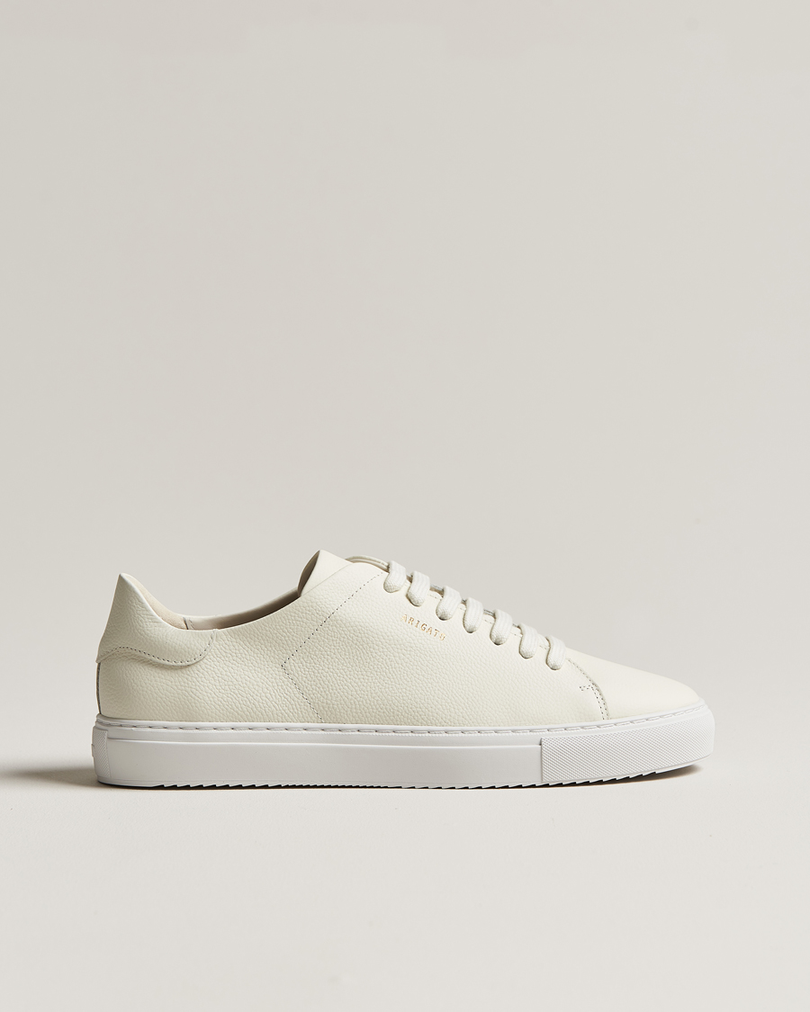 Mies | Axel Arigato Clean 90 Sneaker White Grained Leather | Axel Arigato | Clean 90 Sneaker White Grained Leather