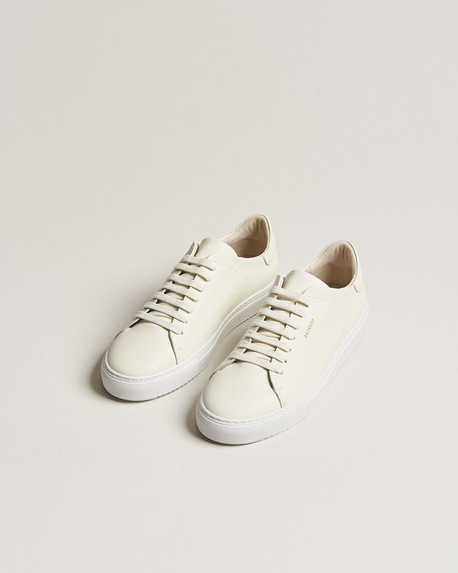 Mies | Axel Arigato Clean 90 Sneaker White Grained Leather | Axel Arigato | Clean 90 Sneaker White Grained Leather