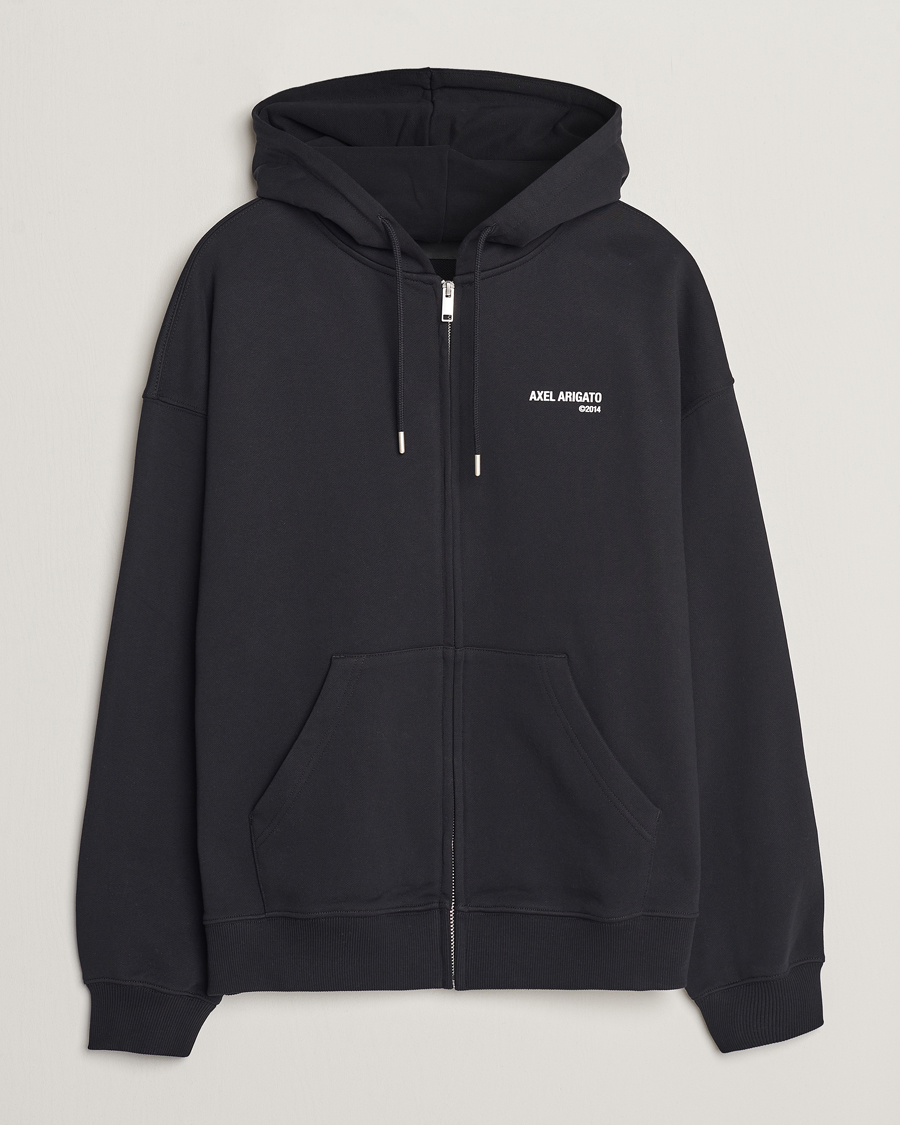 Mies | Puserot | Axel Arigato | Field Full Zip Hoodie Black