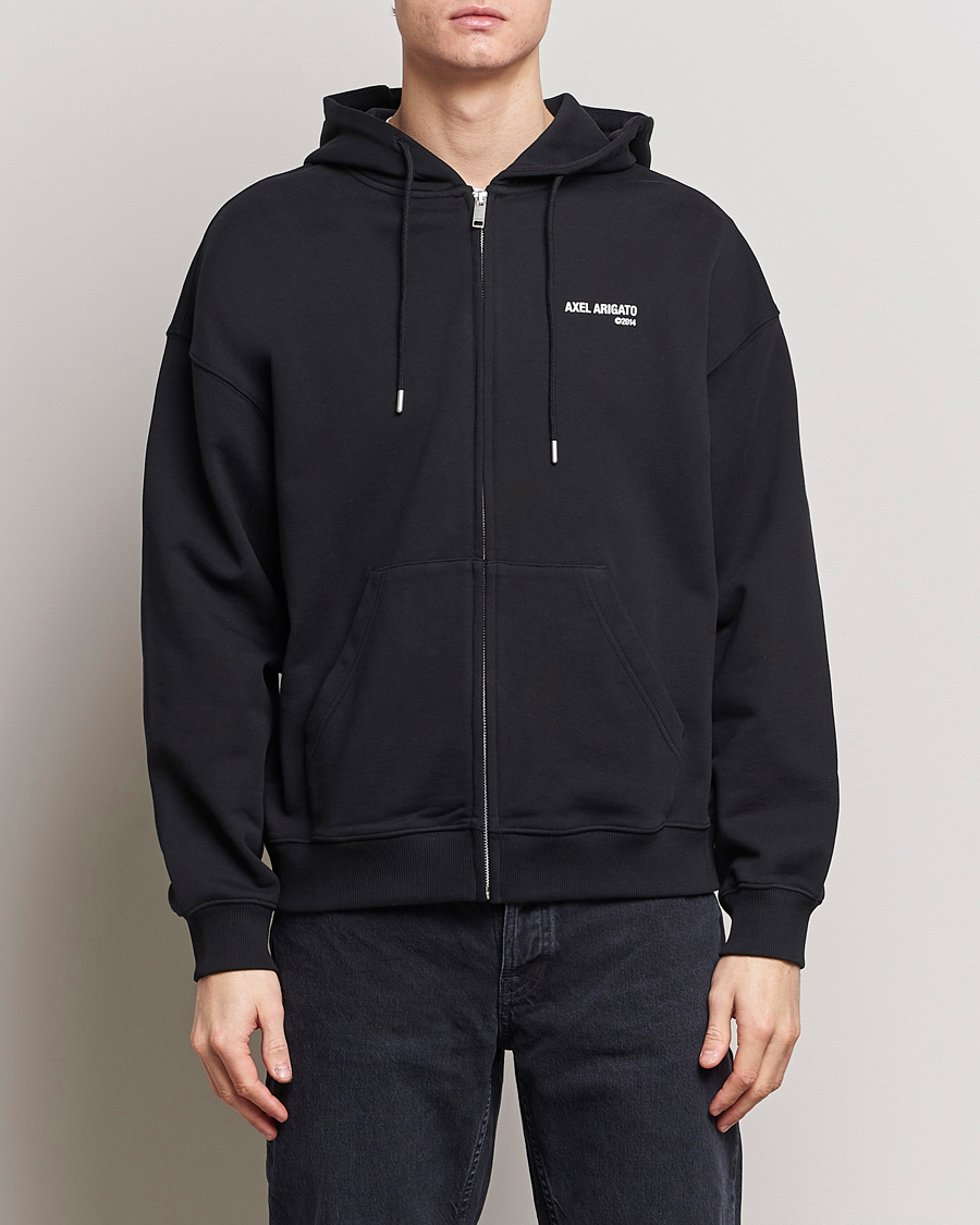 Mies | Puserot | Axel Arigato | Field Full Zip Hoodie Black