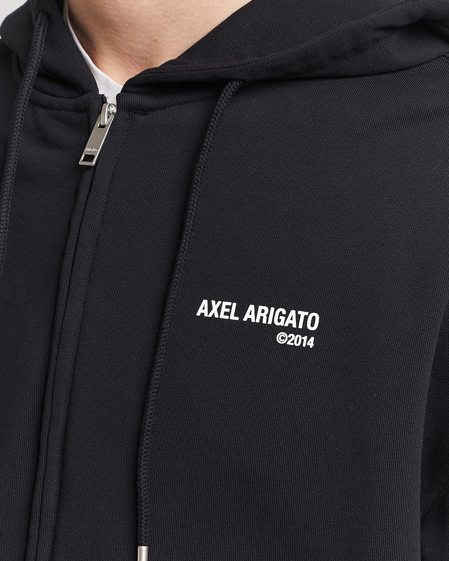 Mies | Puserot | Axel Arigato | Field Full Zip Hoodie Black
