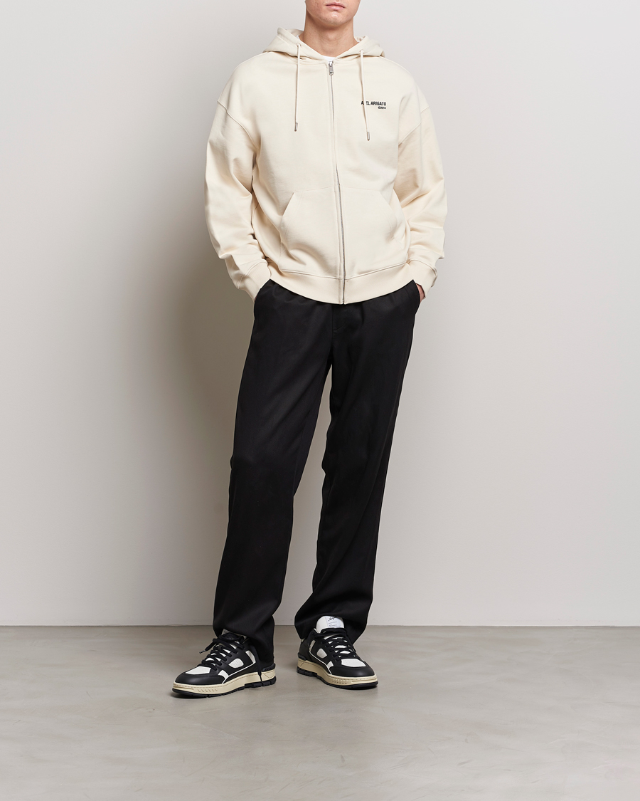 Mies | Puserot | Axel Arigato | Field Full Zip Hoodie Pale Beige