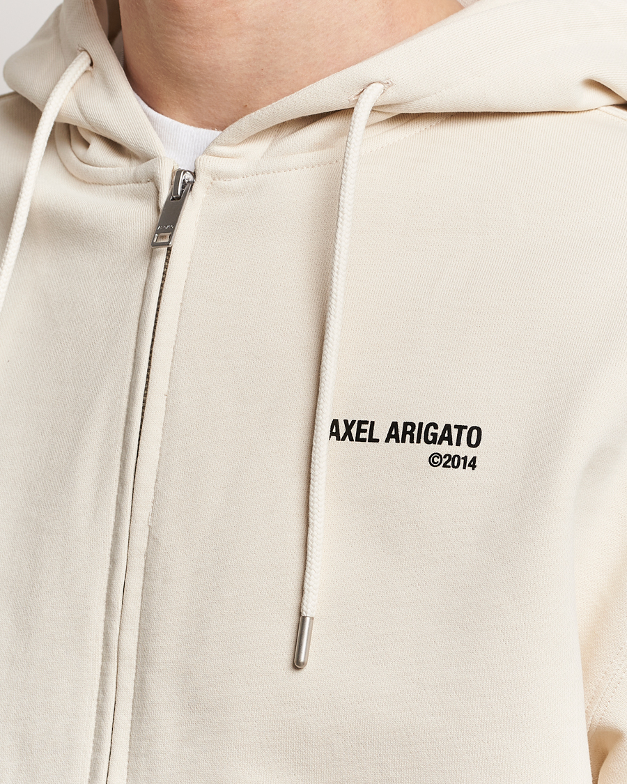 Mies | Puserot | Axel Arigato | Field Full Zip Hoodie Pale Beige