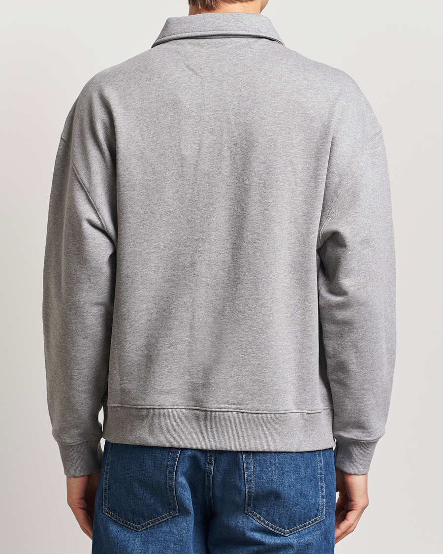 Mies | Puserot | Axel Arigato | Remi Half Zip Sweater Grey Melange