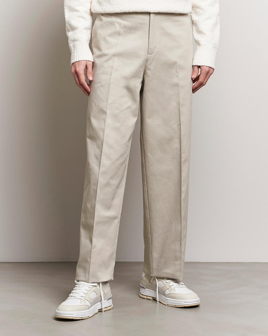 Mies | Housut | Axel Arigato | Serif Relaxed Fit Trousers Pale Beige