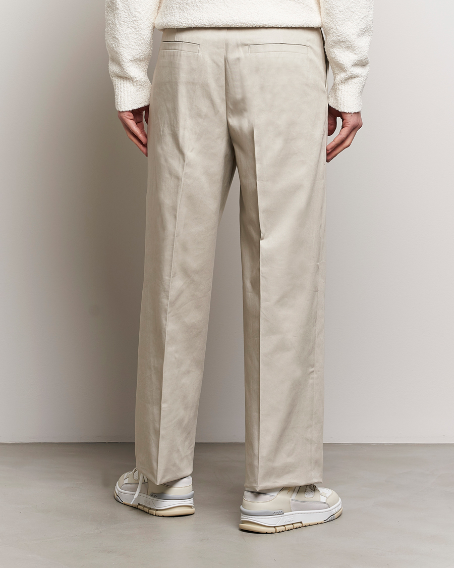 Mies | Housut | Axel Arigato | Serif Relaxed Fit Trousers Pale Beige