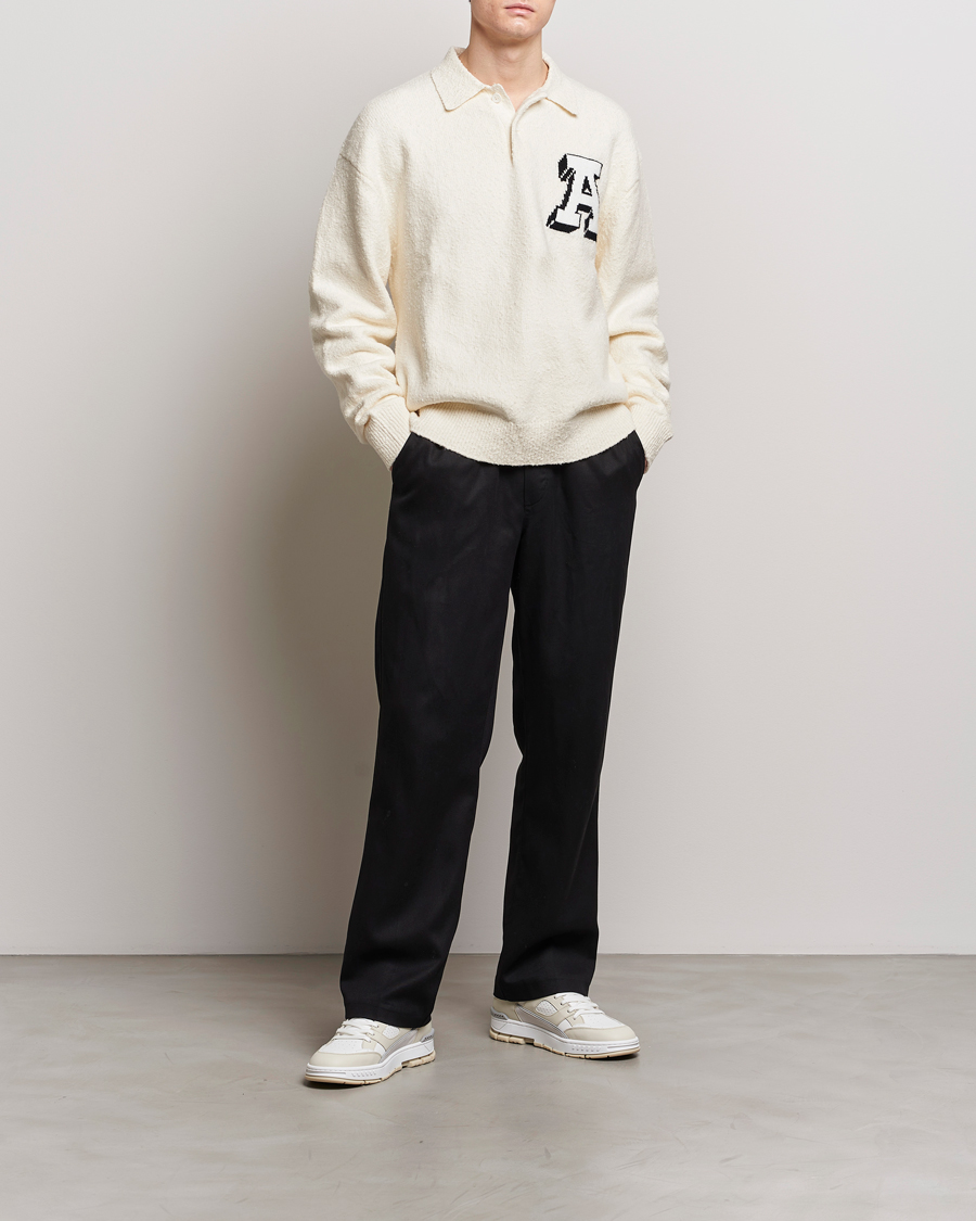 Mies | Puserot | Axel Arigato | Team Knitted Polo Off White
