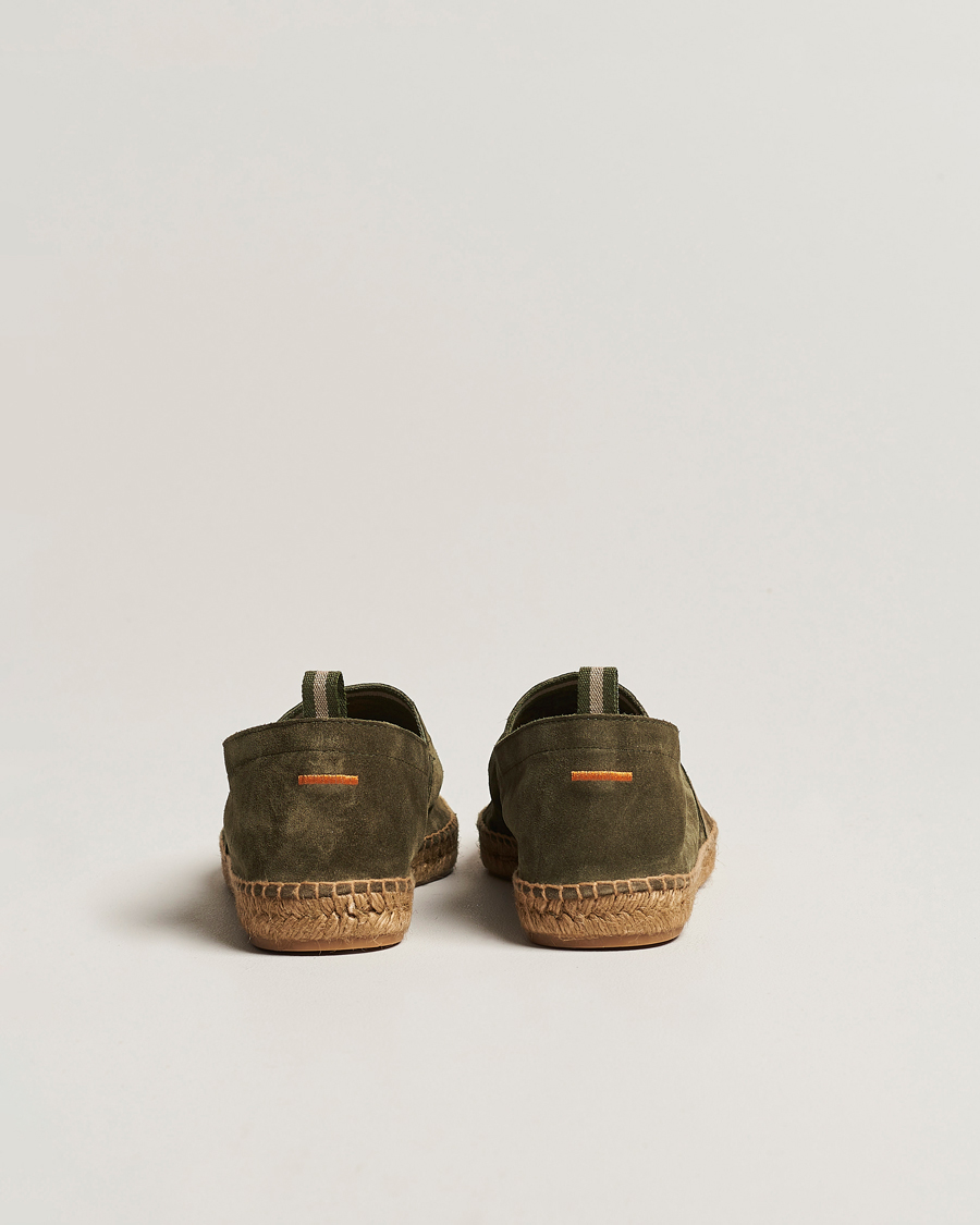 Mies | Espadrillot | Castañer | Pablo Casual Suede Espadrilles Verde Bosque