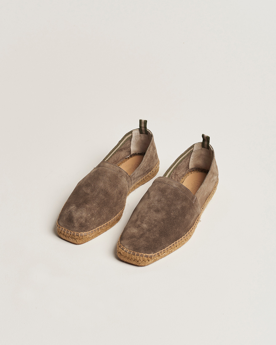 Mies | Espadrillot | Castañer | Pablo Casual Suede Espadrilles Topo