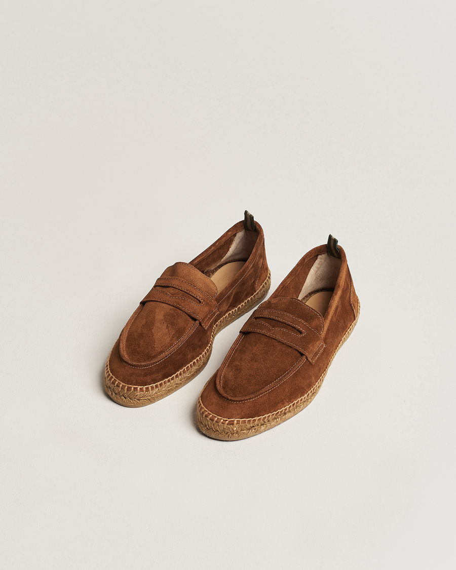 Mies | Espadrillot | Castañer | Nacho Casual Suede Loafers Cuero