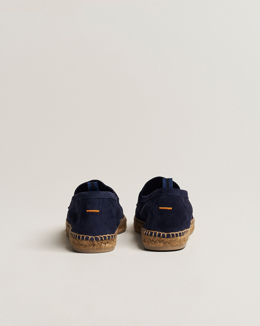 Mies | Espadrillot | Castañer | Nacho Casual Suede Loafers Azul Oscuro