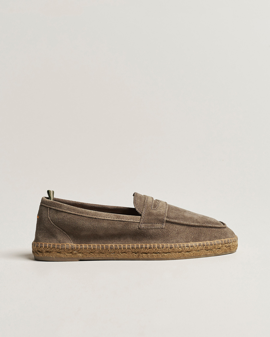 Mies | Espadrillot | Castañer | Nacho Casual Suede Loafers Topo