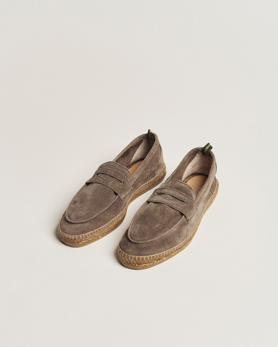 Mies | Espadrillot | Castañer | Nacho Casual Suede Loafers Topo